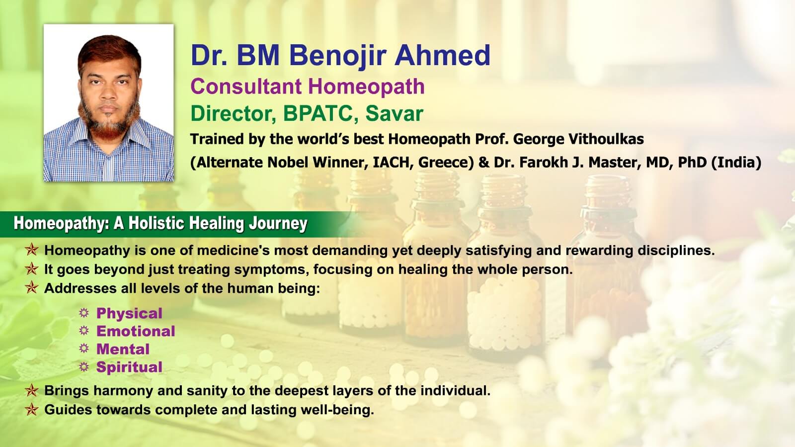 About Homeopathy